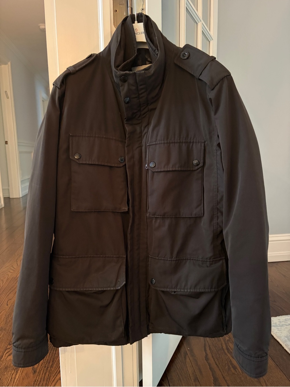 Men's Moncler Dark Brown Field Jacket -